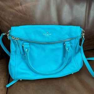 Kate Spade Cobble Hill Blue Leslie Small Satchel